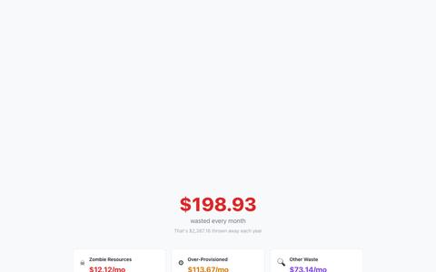CloudSaver AI - Stop Overpaying for Cloud — screenshot