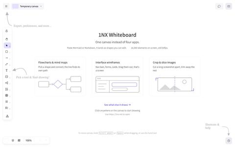 1NX - One Workspace, Infinite (N) Connections, Multiplied (X) Efficiency. — screenshot