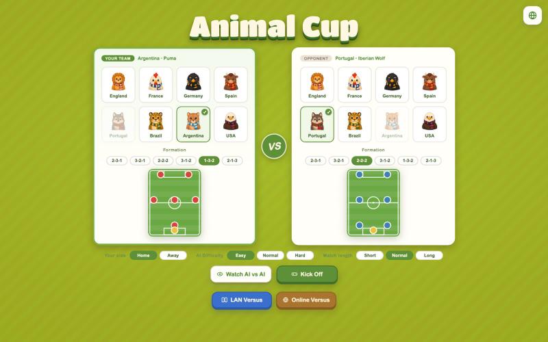 Animal Cup — screenshot