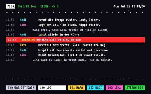 8bit WG log · GLOBAL v6.5 — screenshot