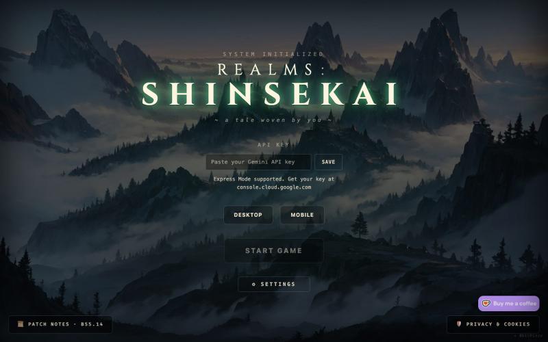 Realms Engine — screenshot
