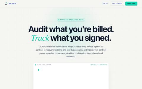 ACASO — screenshot