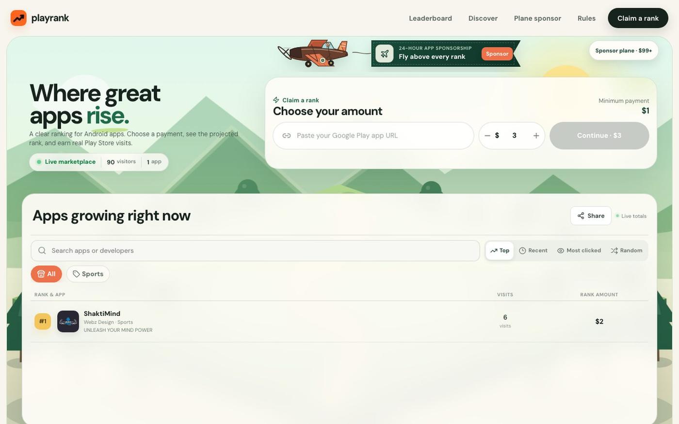playrank by adeater — screenshot
