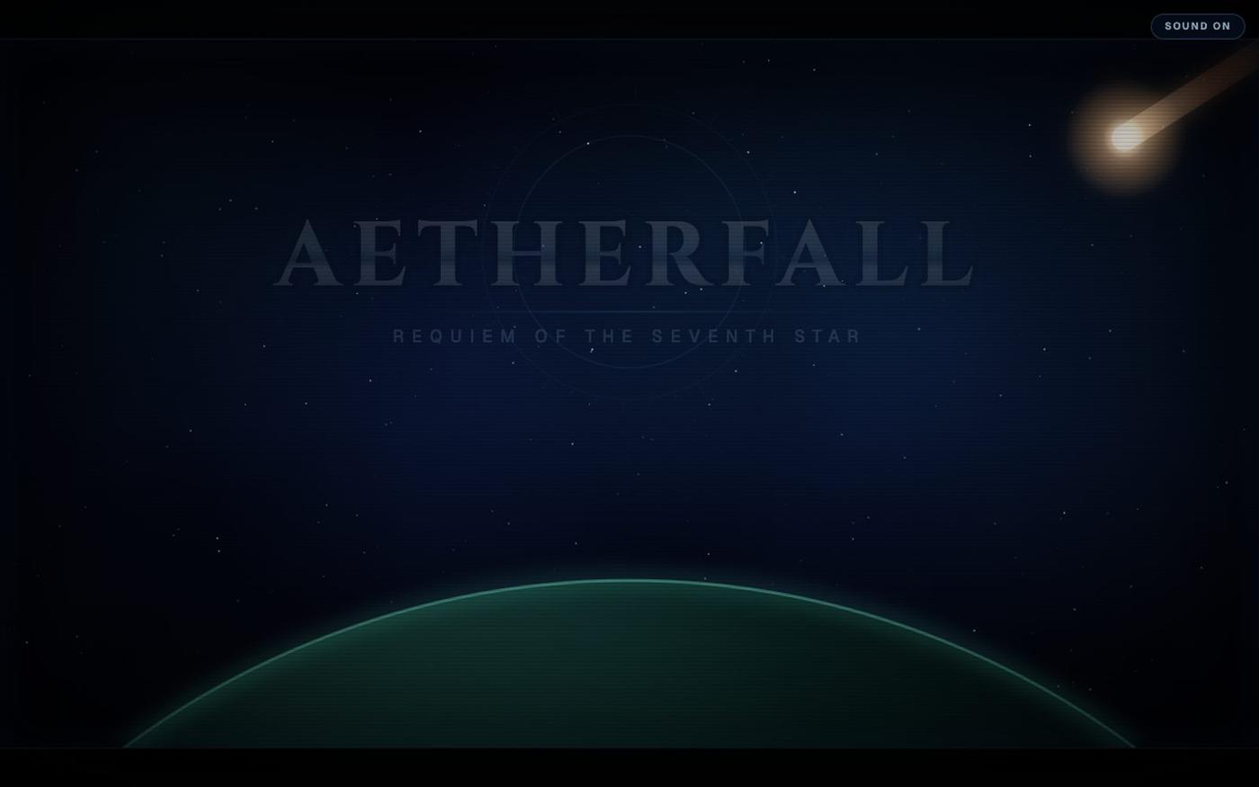 AETHERFALL — Requiem of the Seventh Star — screenshot