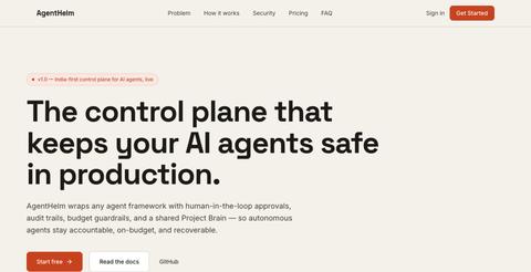 agenthelm-online — screenshot