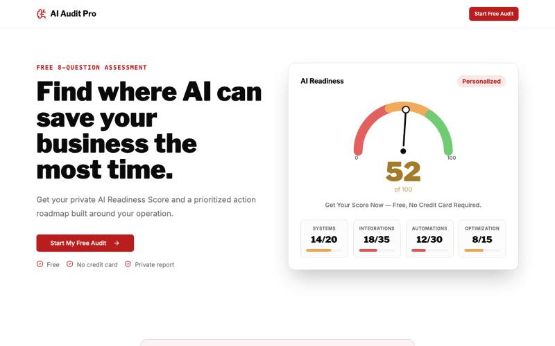 AI Audit Pro — screenshot