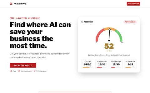 AI Audit Pro — screenshot