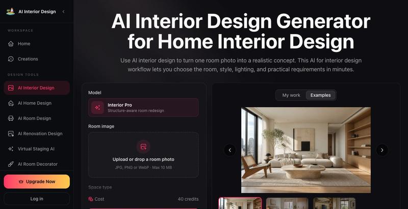 ai-interior-design-online — screenshot
