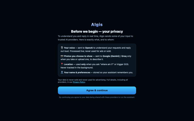 AIgis — screenshot