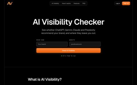 AI Visibility — screenshot
