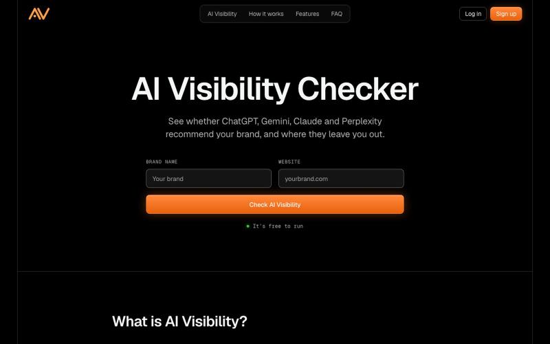 AI Visibility — screenshot