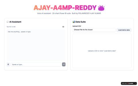 AJAY-A4MP-REDDY — screenshot