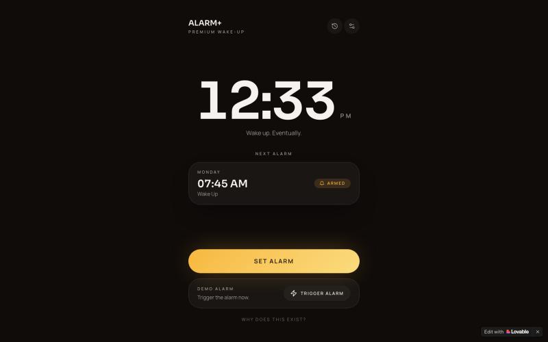 Alarm+ — Premium Wake-Up — screenshot