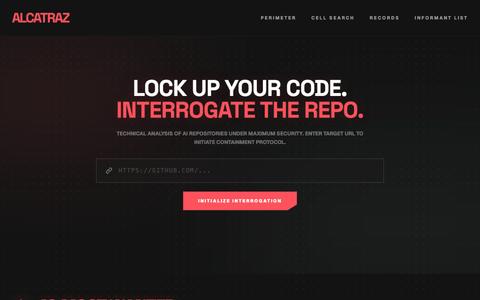 Alcatraz Projects — screenshot