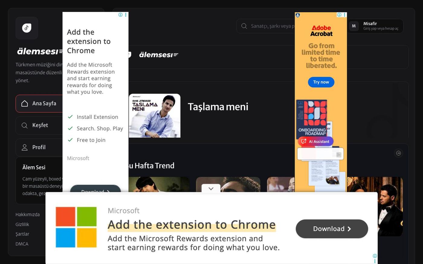 Älem Sesi — screenshot