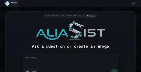 RAG System — Aliasist Tech — screenshot