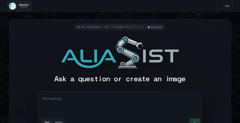 RAG System — Aliasist Tech — screenshot
