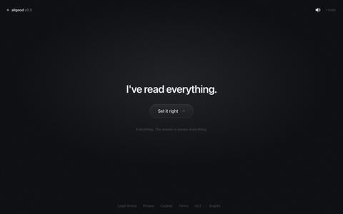 allgood — make everything OK — screenshot
