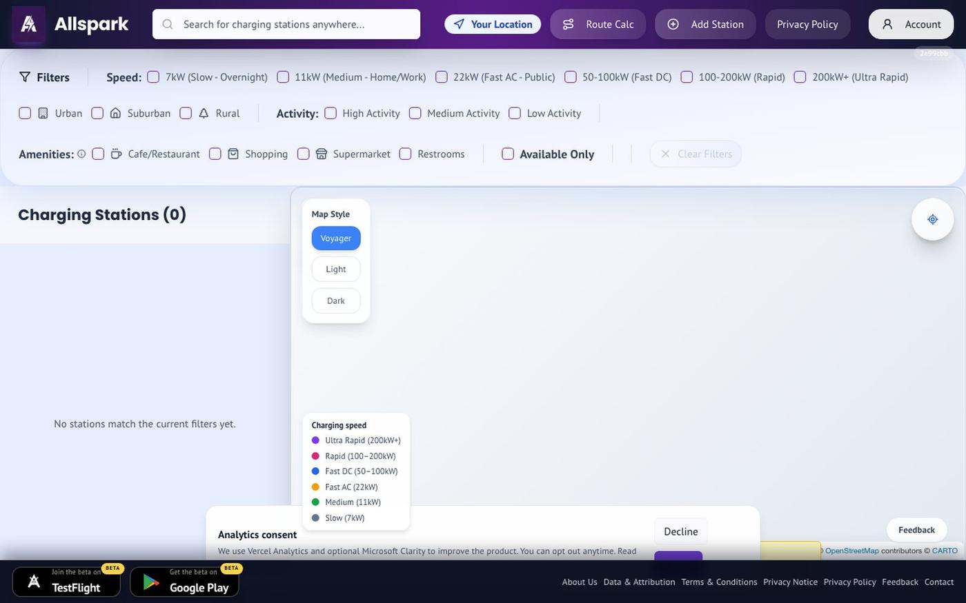 Allspark — screenshot