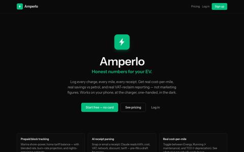 Amperlo — screenshot