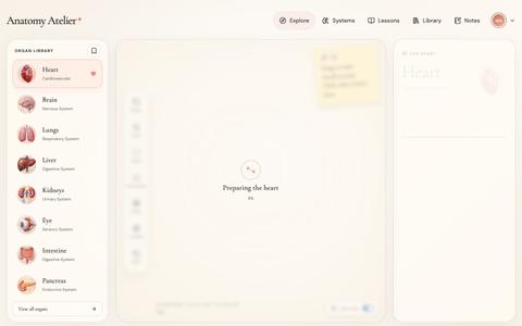 Anatomy Atelier — Learn anatomy like an artist — screenshot