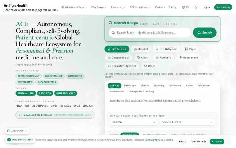 Anxya Health — screenshot