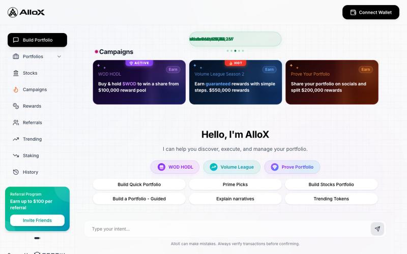 AlloX — screenshot