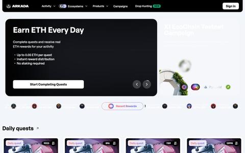 Arkada - Entertainment Hub — screenshot