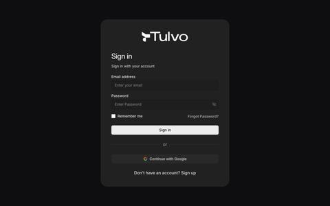 Tulvo — screenshot