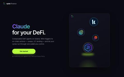 Vyne - Builder — screenshot
