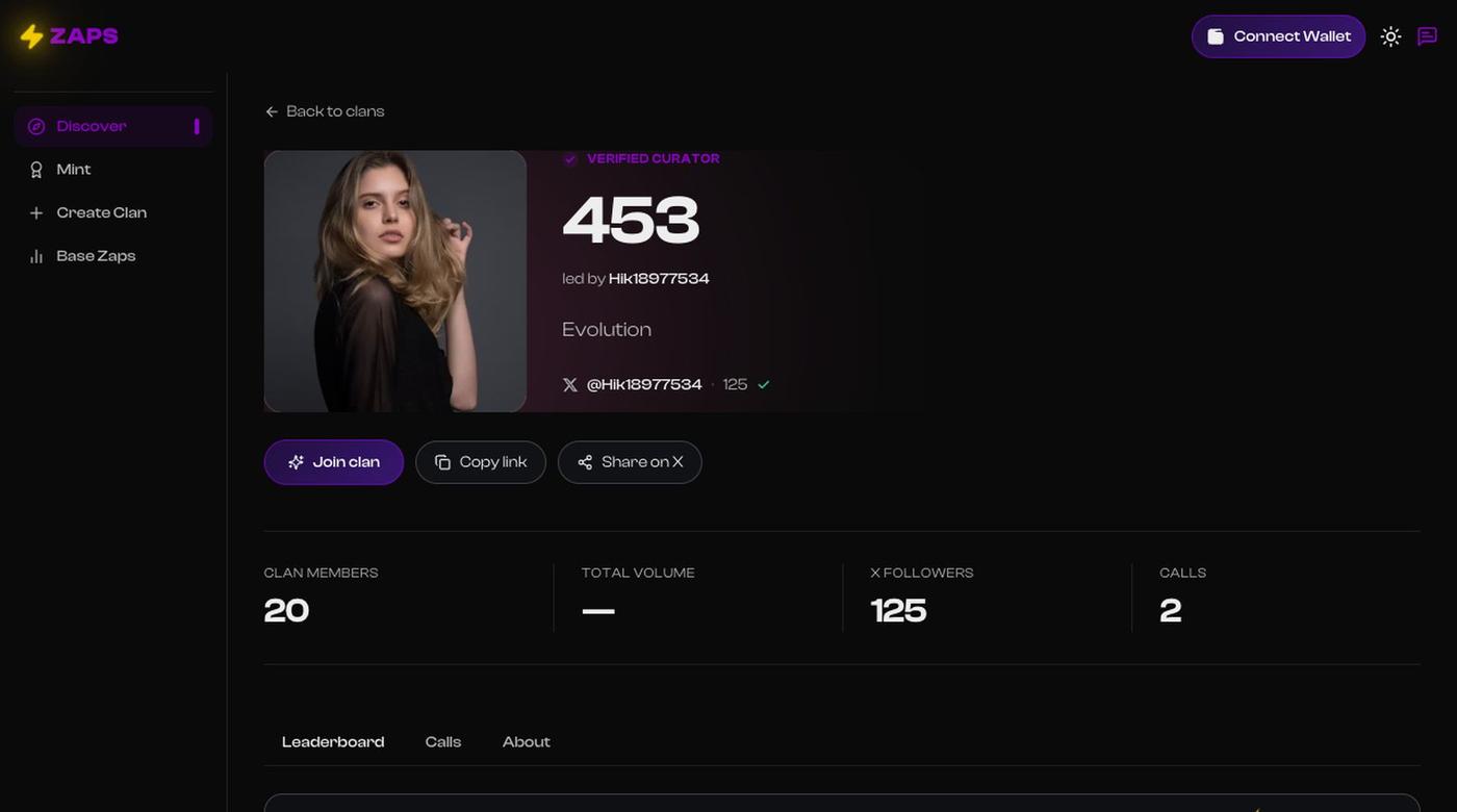 World's first onchain capital allocation network powered by behavioral trust ora — screenshot