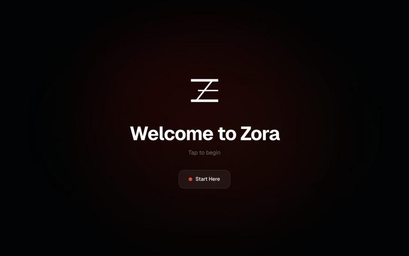 Zora — screenshot