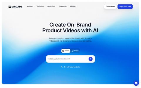 Arcade - Bring your product story to life in minutes — screenshot