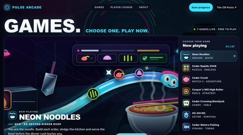 Pulse Arcade — Play the News — screenshot