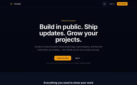 Build in public for founders — screenshot