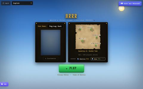 ARRR — screenshot