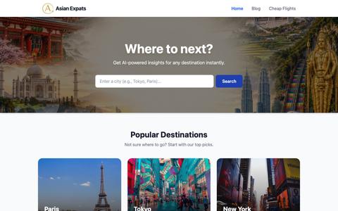Asian Expats — screenshot