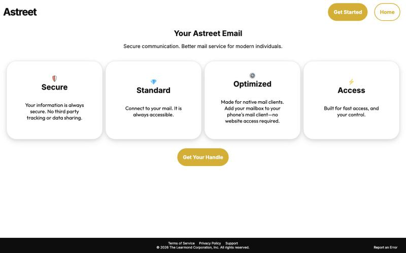Astreet.Cloud — screenshot