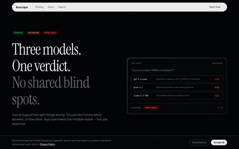 Auscope — screenshot
