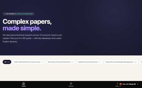 Autonomous Economy — screenshot
