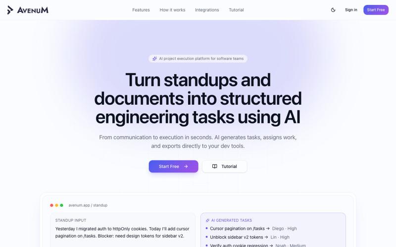 avenum-se — screenshot