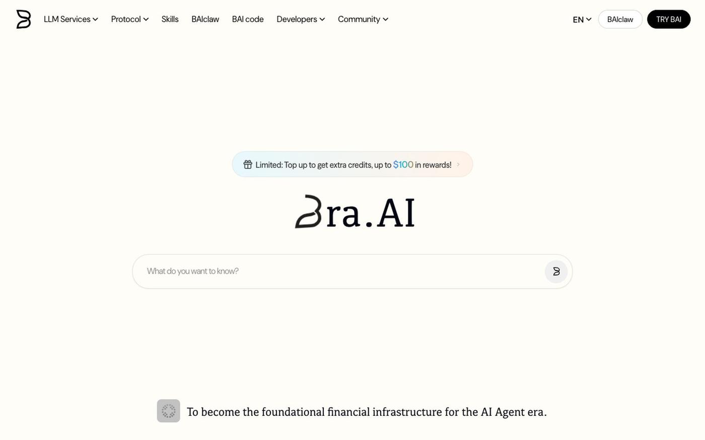 BAI — screenshot