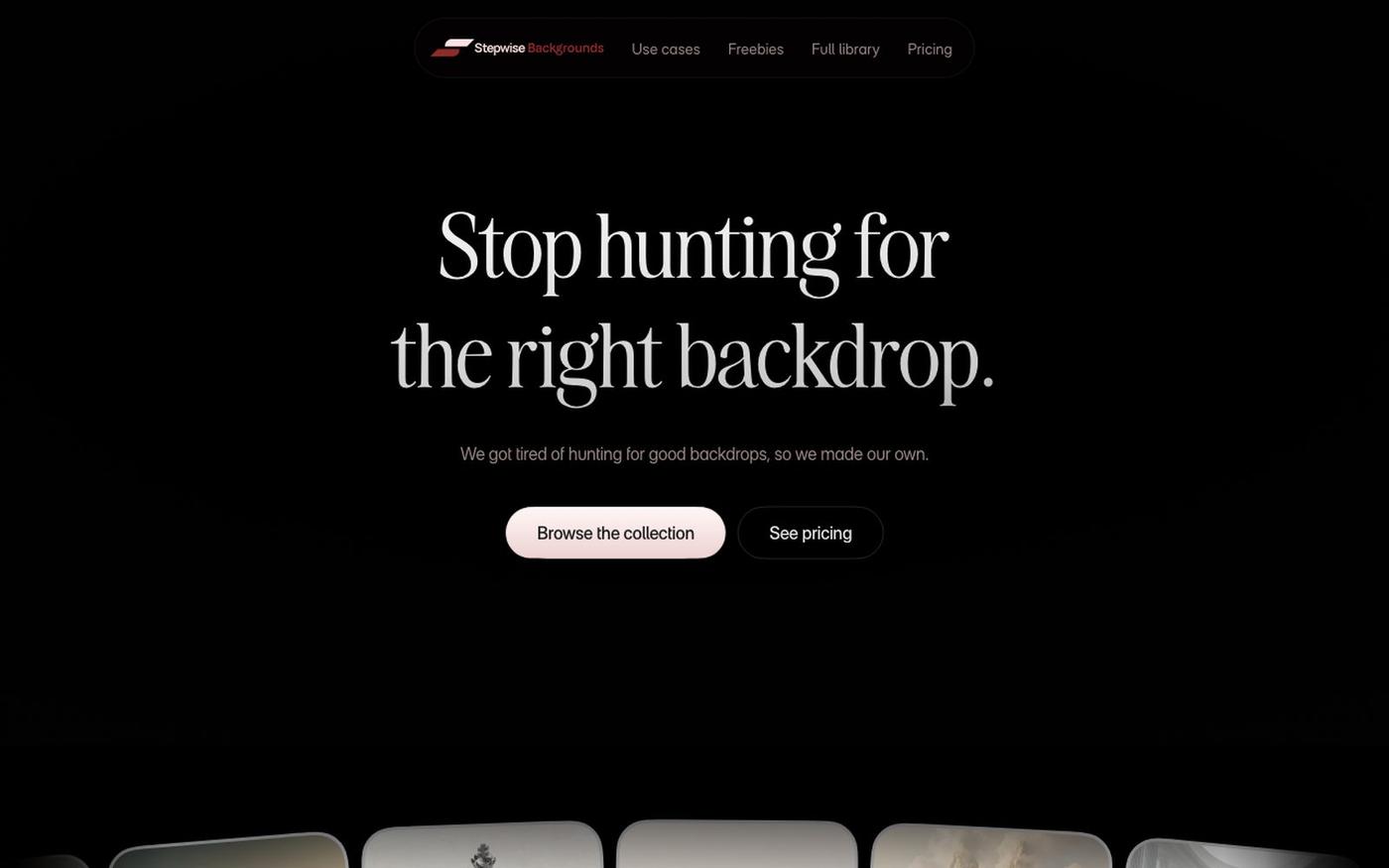 Stepwise Backgrounds — screenshot