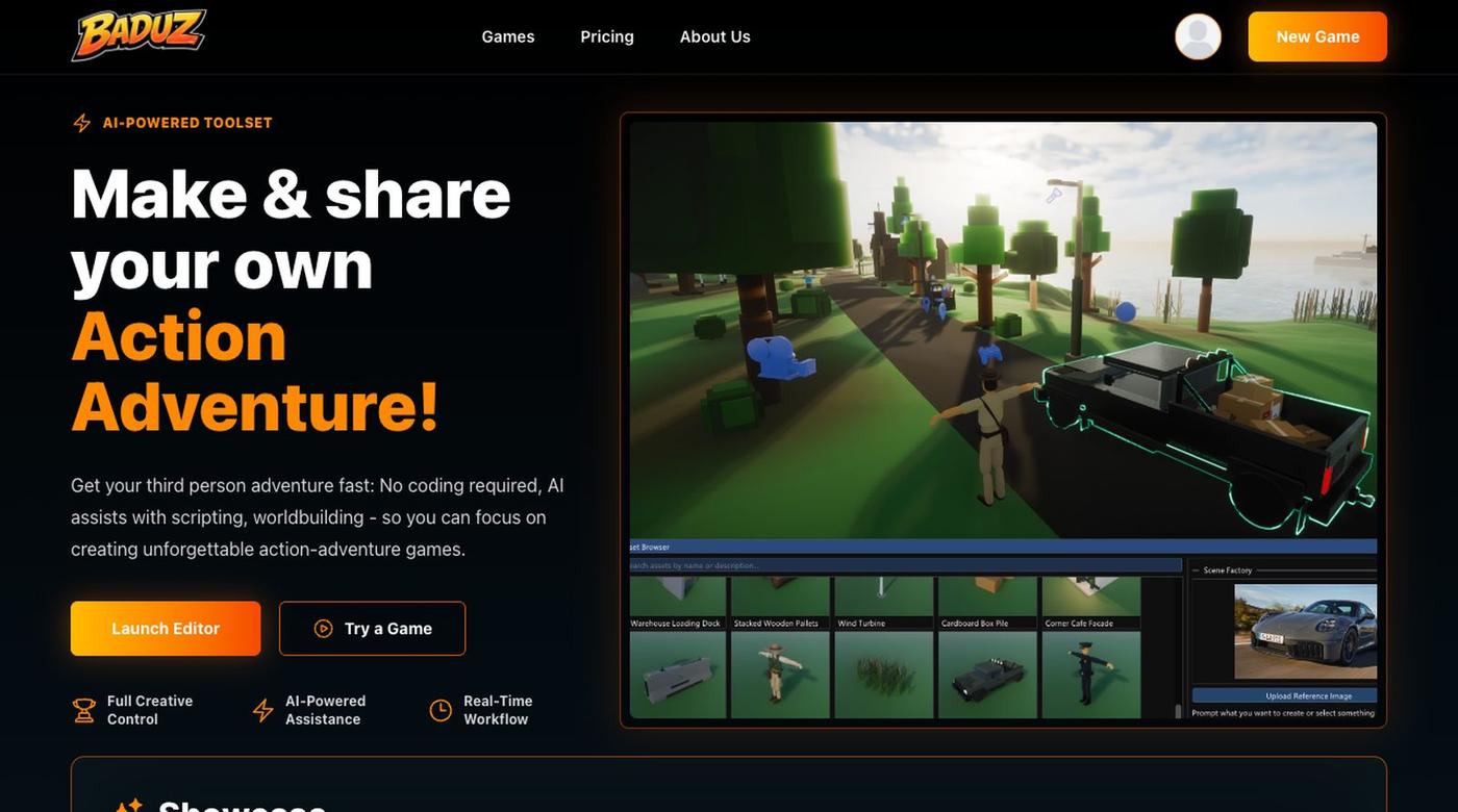 Baduz - Adventure Game Maker — screenshot