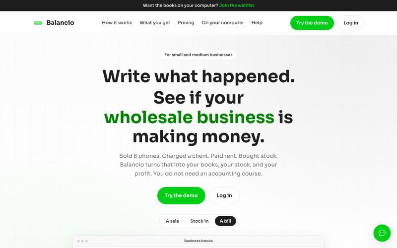 Balancio — Business books in plain English — screenshot
