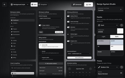 Create Design Systems, Build with Agents - Balsa UI — screenshot