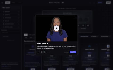 BareMetalRT — Bare Metal AI — screenshot