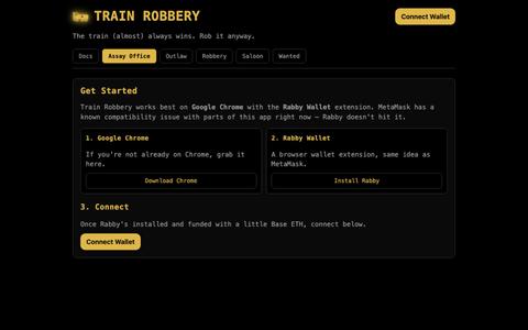 Train Robbery — screenshot
