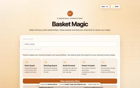 Basket Magic — screenshot