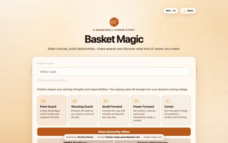 Basket Magic — screenshot